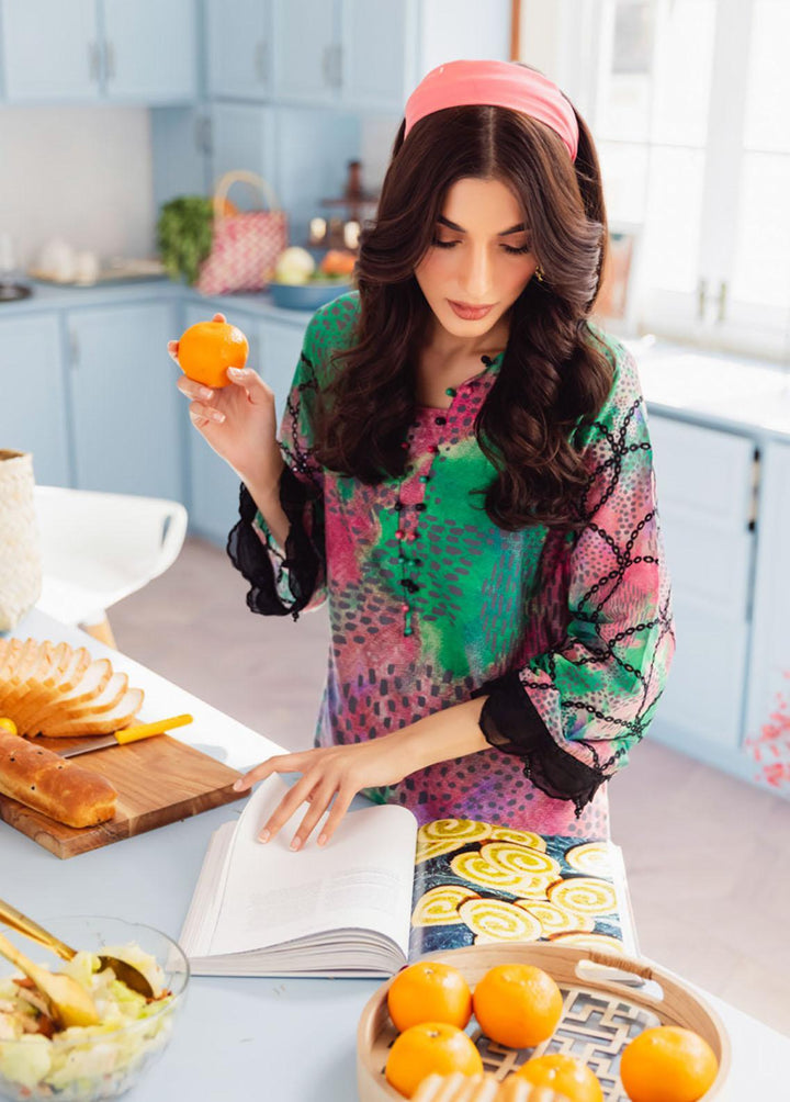 Ballerina by Nureh Embroidered Lawn Suits Unstitched 2 Piece NU23B NU2-85 - Summer Collection