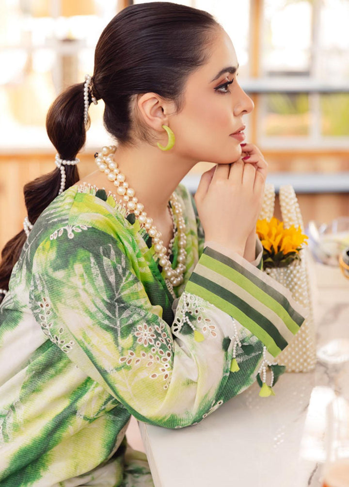 Ballerina by Nureh Embroidered Lawn Suits Unstitched 2 Piece NU23B NU2-87 - Summer Collection