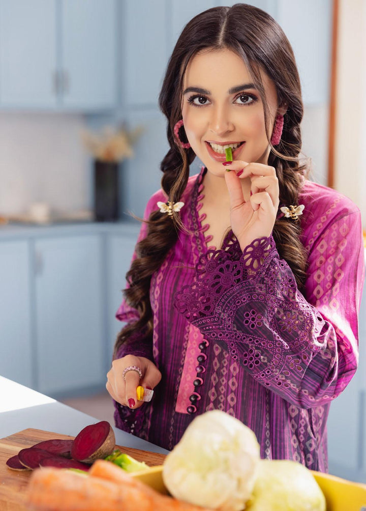 Ballerina by Nureh Embroidered Lawn Suits Unstitched 2 Piece NU23B NU2-89 - Summer Collection