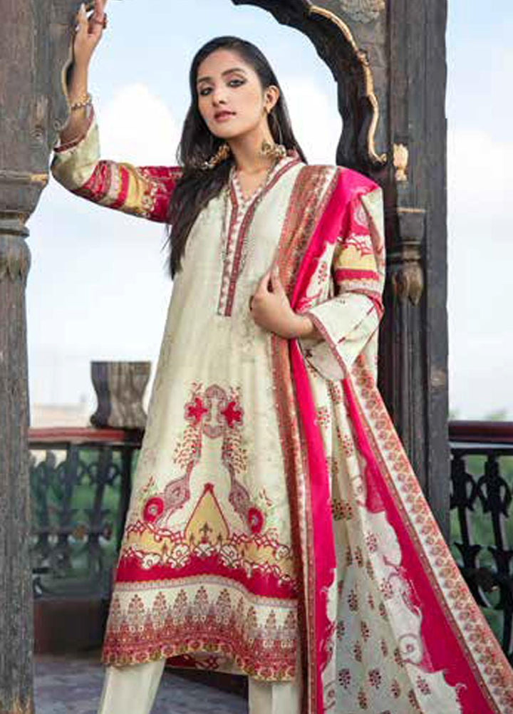 Banafsheh Digital Printed Khaddar Suits Unstitched 3 Piece BF21RK D-004 - Winter Collection