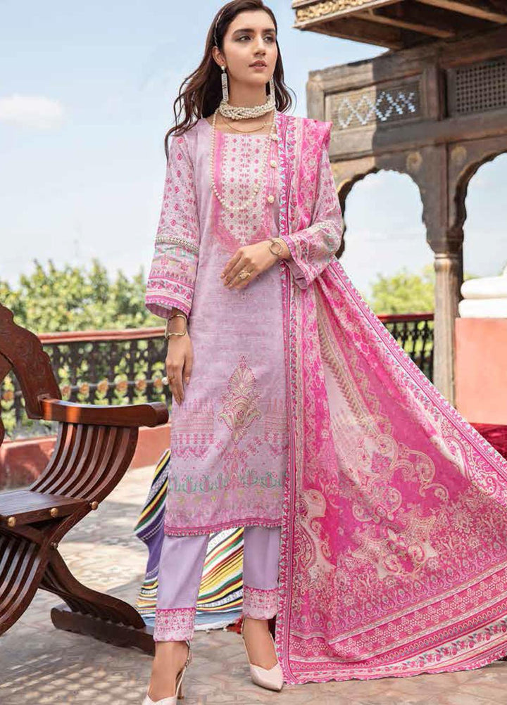 Banafsheh Digital Printed Khaddar Suits Unstitched 3 Piece BF21RK D-011 - Winter Collection