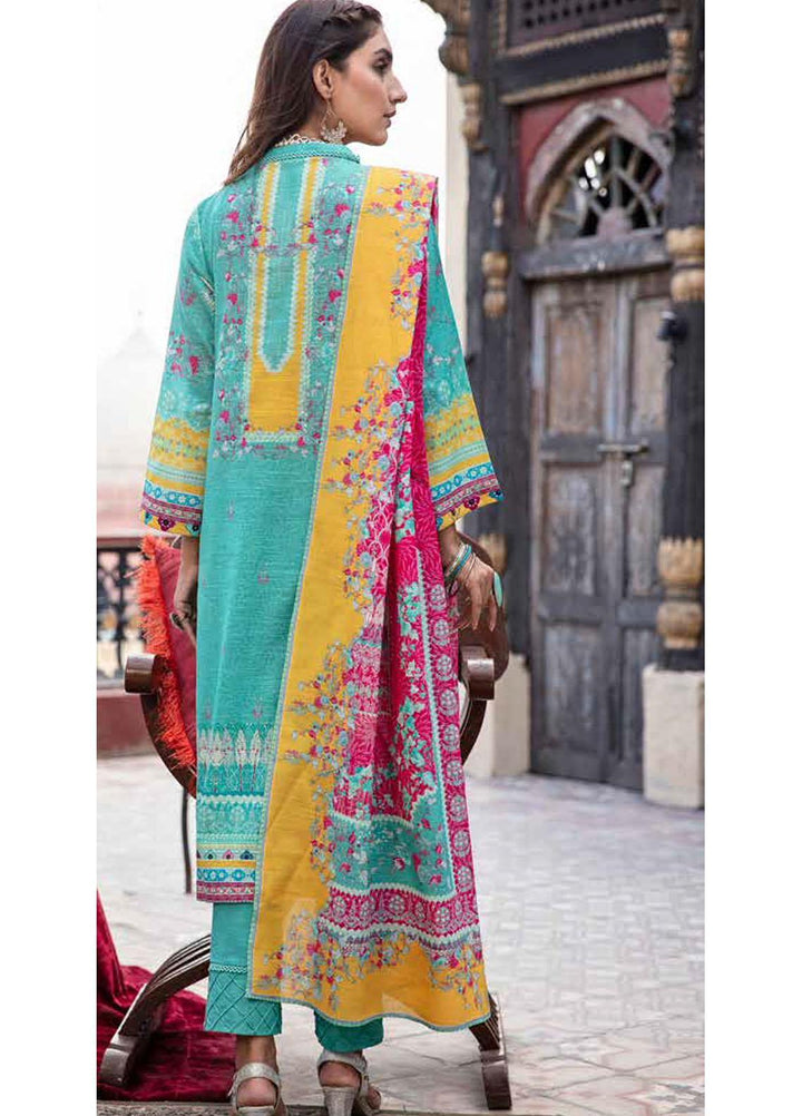 Banafsheh Digital Printed Khaddar Suits Unstitched 3 Piece BF21RK D-012 - Winter Collection
