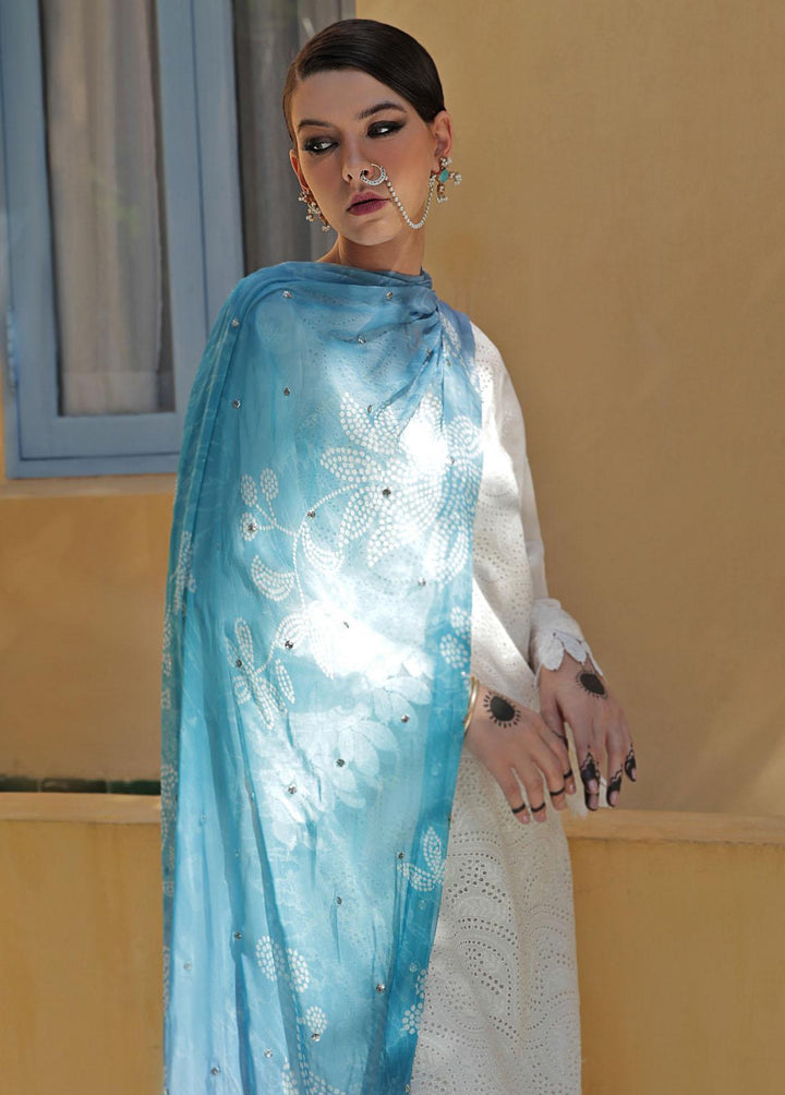 Bazaar By Nureh Embroidered Chikankari Suits Unstitched 3 Piece NU23CK NDS-81 - Summer Collection