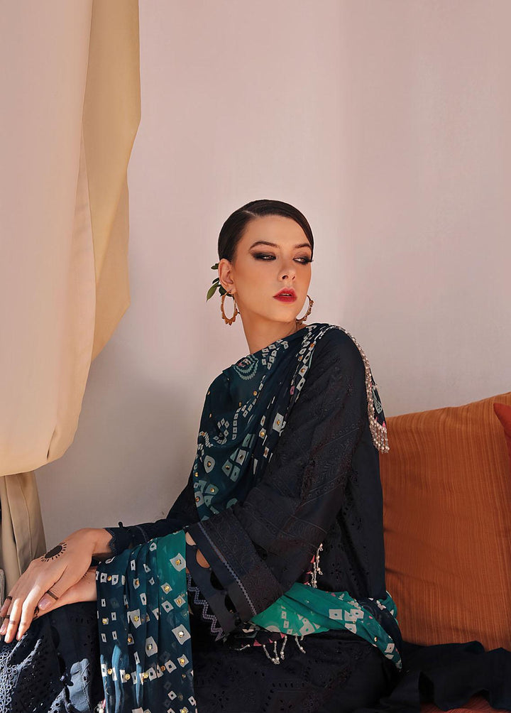 Bazaar By Nureh Embroidered Chikankari Suits Unstitched 3 Piece NU23CK NDS-85 - Summer Collection