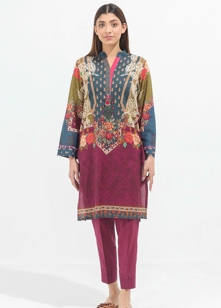 Beechtree Printed Lawn  Unstitched Kurties BT22SS BT1S22U08 - Summer Collection