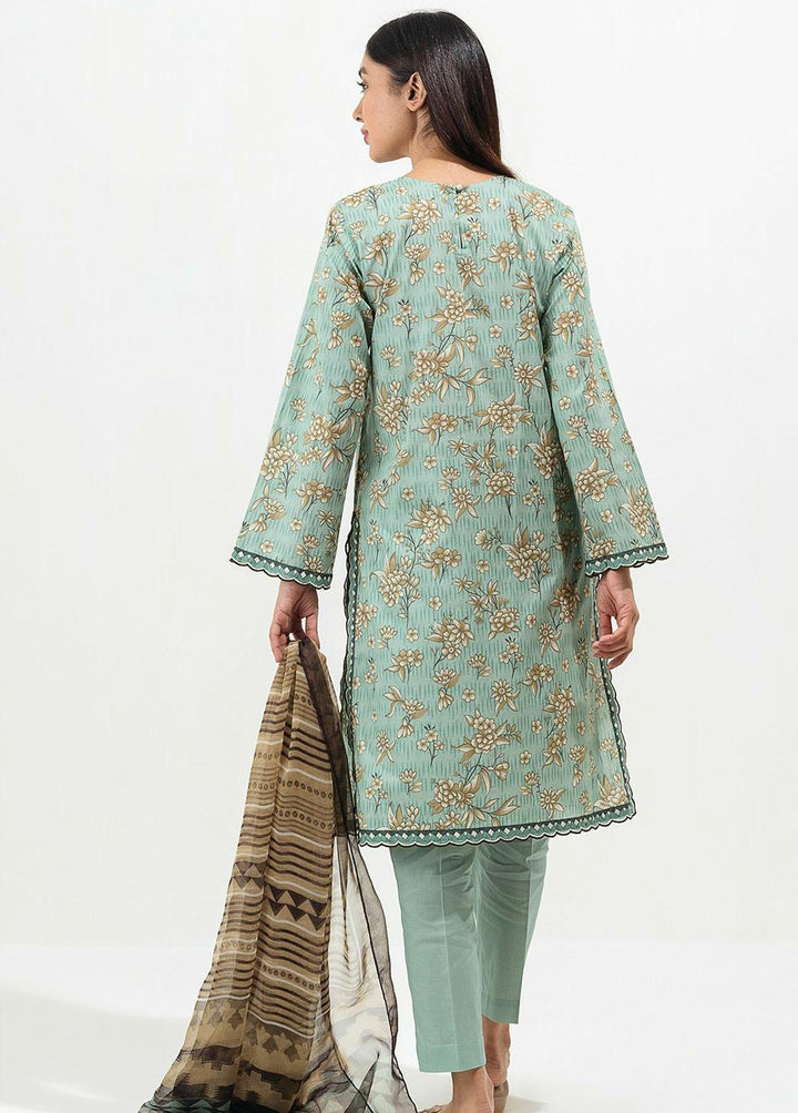 Beechtree Printed Lawn Suits Unstitched 2 Piece BT22SS BT1S22U20 - Summer Collection