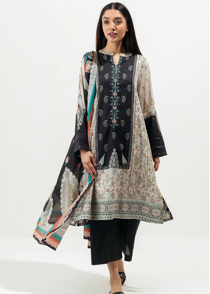 Beechtree Printed Lawn Suits Unstitched 2 Piece BT22SS BT1S22U36 - Summer Collection
