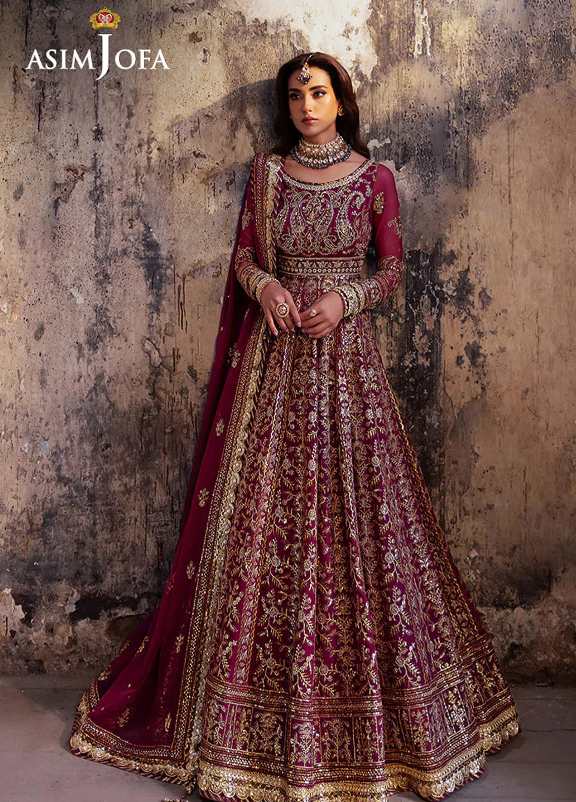 Mulaqaat by Afrozeh Embroidered Lawn Suits Unstitched 3 Piece AF25MFL D-05 Bekhudi - Summer Collection