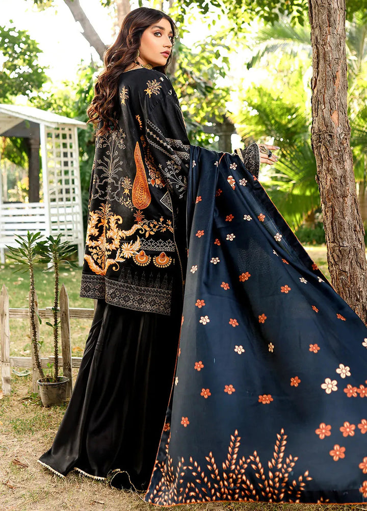 Bin Ilyas Embroidered Kotail Suits Unstitched 3 Piece BI24MJ 766 A - Winter Collection