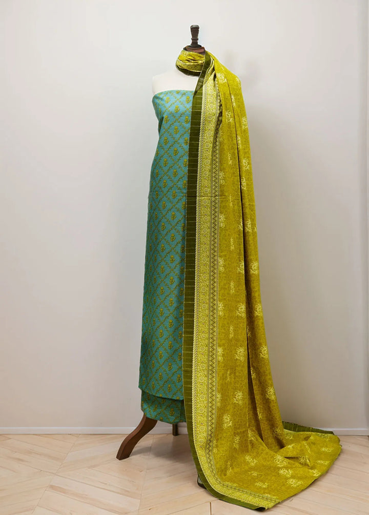 Bin Saeed Khaddar Suits Unstitched 3 Piece BN24UK D-1 - Fall Collection