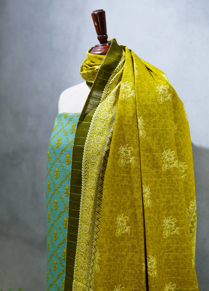 Bin Saeed Khaddar Suits Unstitched 3 Piece BN24UK D-1 - Fall Collection