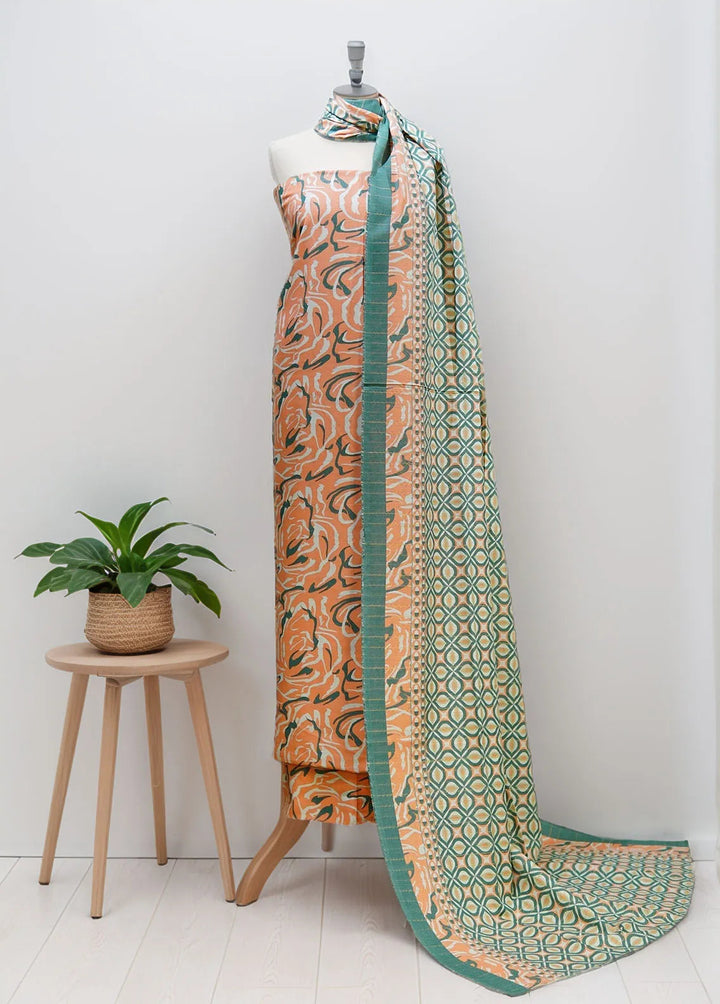 Bin Saeed Khaddar Suits Unstitched 3 Piece BN24UK D-21 - Fall Collection