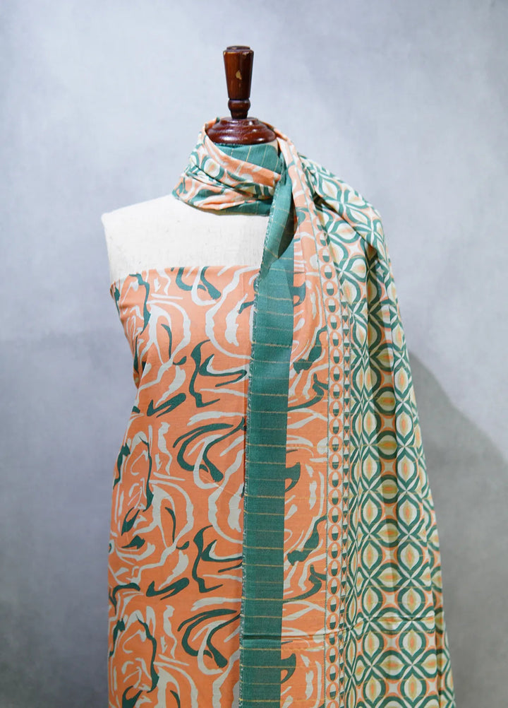 Bin Saeed Khaddar Suits Unstitched 3 Piece BN24UK D-21 - Fall Collection