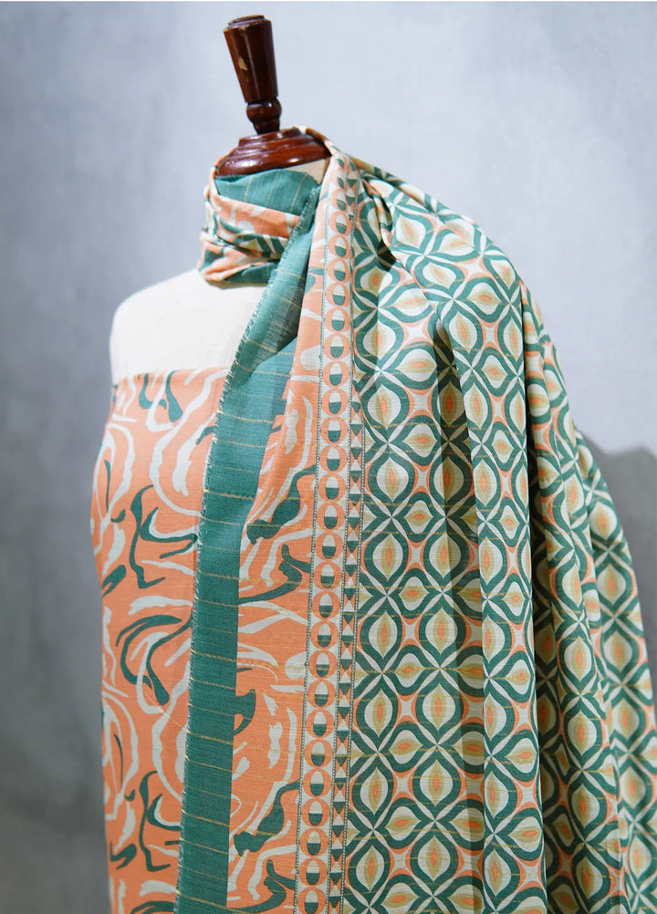 Bin Saeed Khaddar Suits Unstitched 3 Piece BN24UK D-21 - Fall Collection