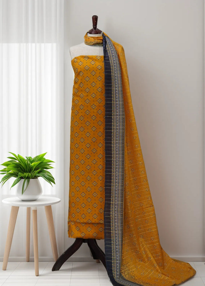 Bin Saeed Printed Cotton Suit Unstitched 3 Piece BN24F D-67 - Summer Collection