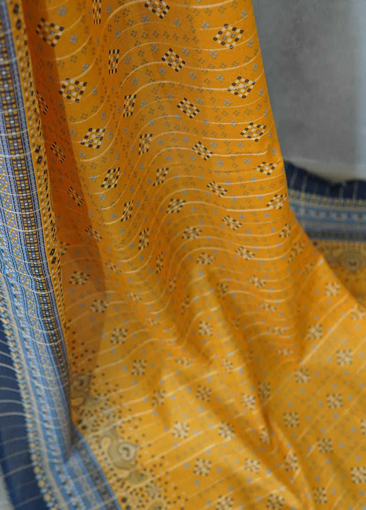 Bin Saeed Printed Cotton Suit Unstitched 3 Piece BN24F D-67 - Summer Collection