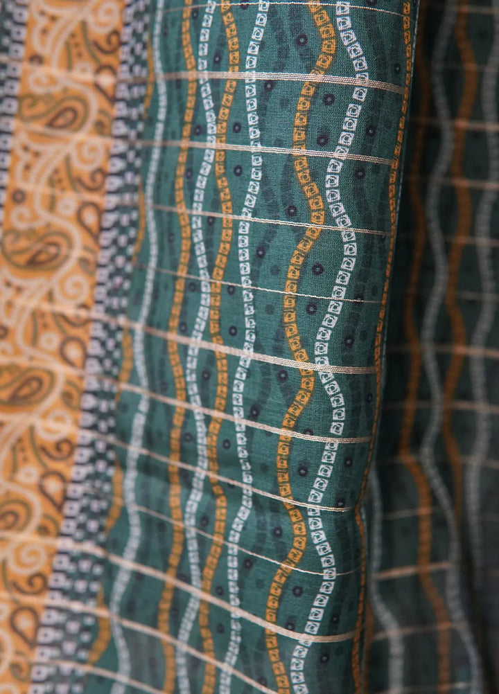 Bin Saeed Printed Cotton Suit Unstitched 3 Piece BN24F D-70 - Summer Collection