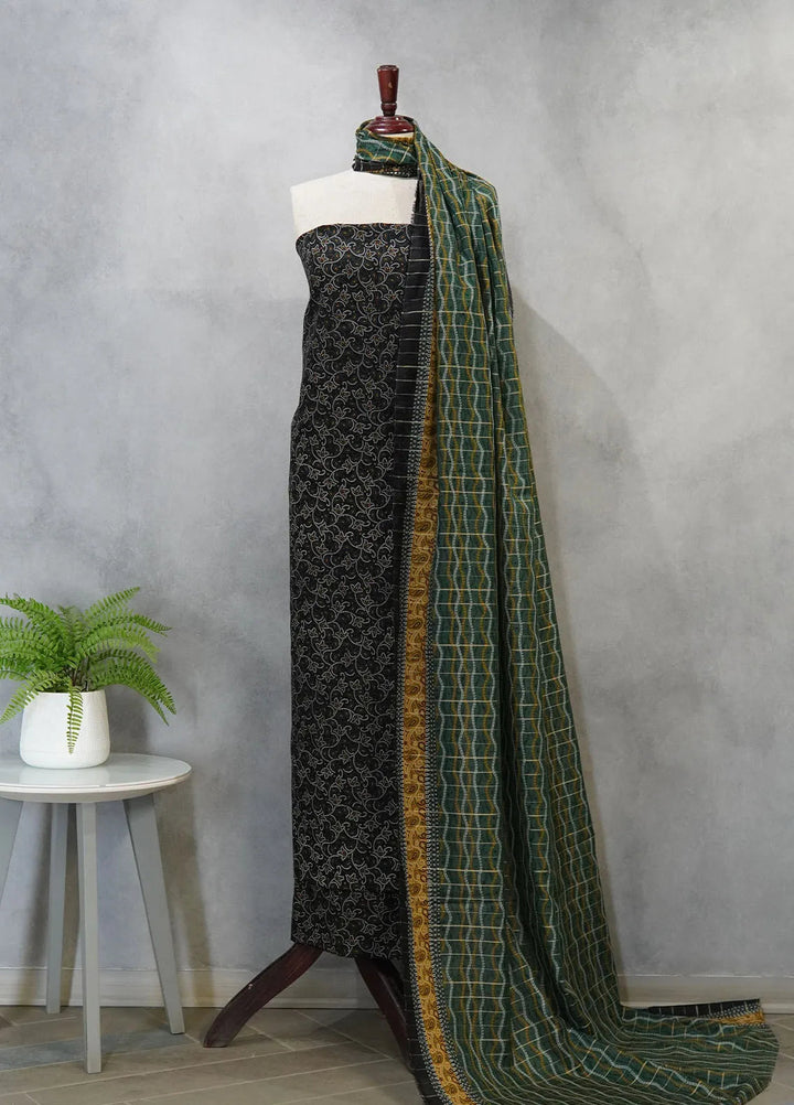 Bin Saeed Printed Cotton Suit Unstitched 3 Piece BN24F D-70 - Summer Collection