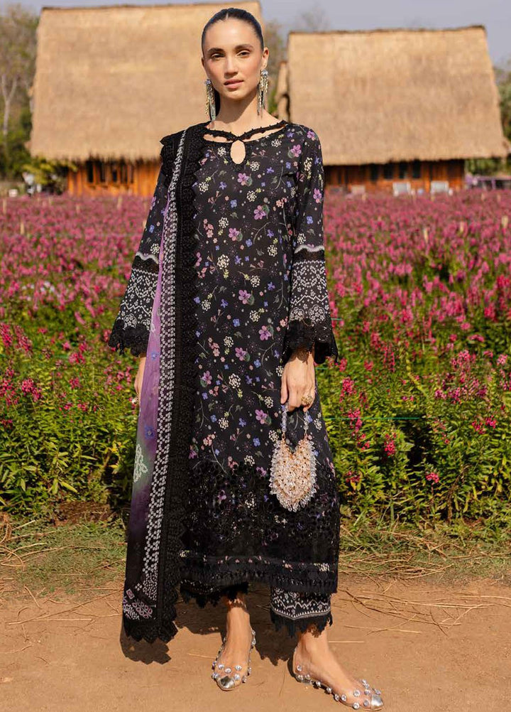 Bloom by Nureh Embroidered Lawn Suits Unstitched 3 Piece NU25BEP BL-04 - Summer Collection