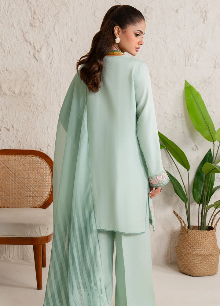 Bloom Core by Imrozia Pret Embroidered Viscose 3 Piece Suit IP-155 Orchid