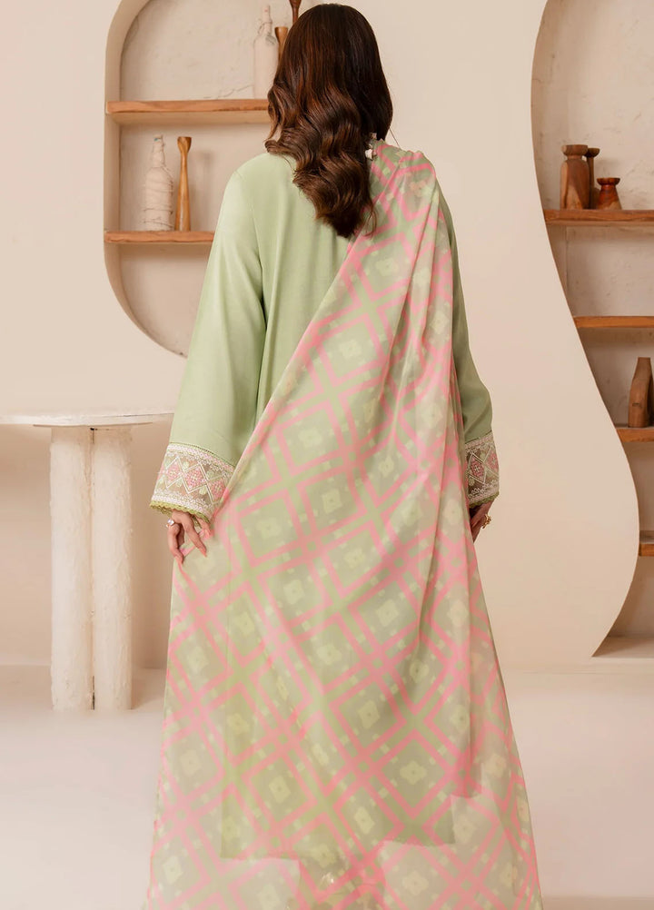 Bloom Core by Imrozia Pret Embroidered Viscose 3 Piece Suit IP-161 Peony