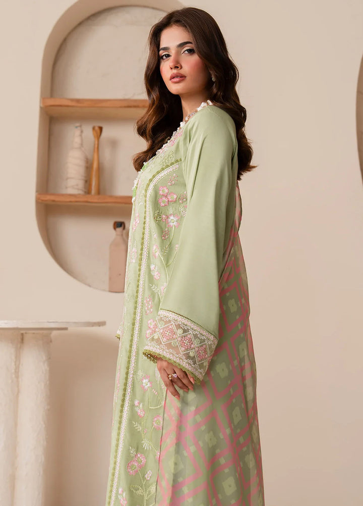 Bloom Core by Imrozia Pret Embroidered Viscose 3 Piece Suit IP-161 Peony