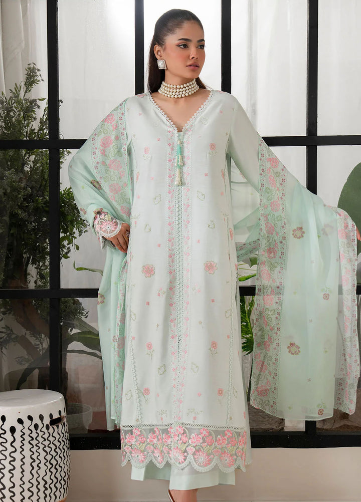 Bloom Core by Imrozia Pret Embroidered Viscose 3 Piece Suit IP-173 Aster