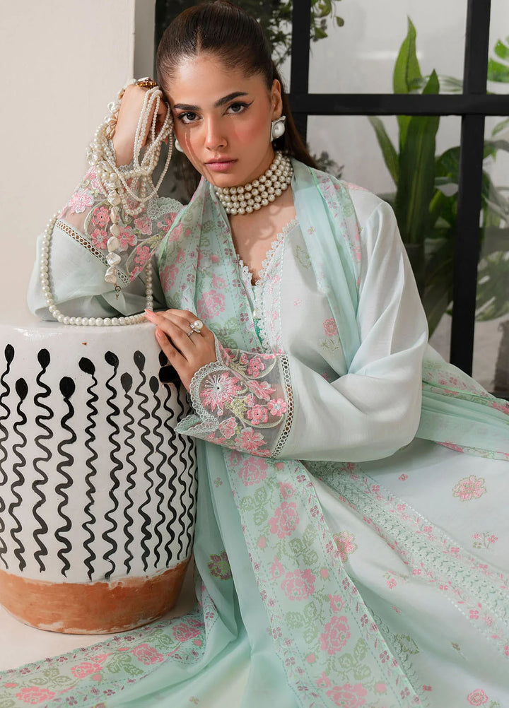 Bloom Core by Imrozia Pret Embroidered Viscose 3 Piece Suit IP-173 Aster