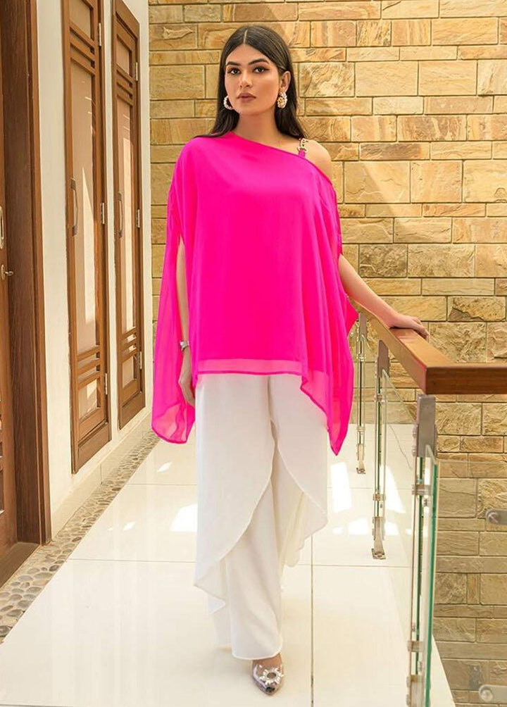 Jooray Kapray Pret Western Chiffon 2 Piece Suit JK23B Cherry Blossom