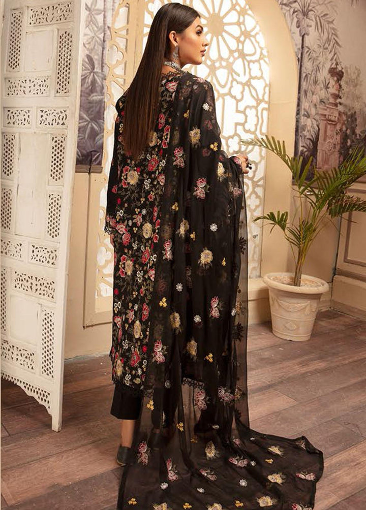 Blossom By Riaz Arts Embroidered Lawn Suits Unstitched 3 Piece RA22BE 03 - Eid Collection