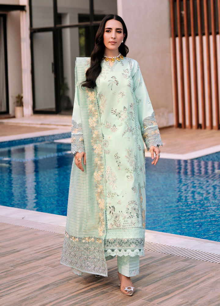 Bon Vivant by Florent Embroidered Lawn Suits Unstitched 3 Piece FL25BV FL-03 - Summer Collection