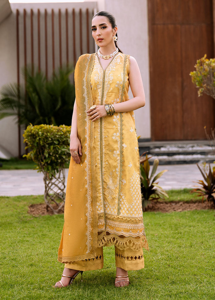 Bon Vivant by Florent Embroidered Lawn Suits Unstitched 3 Piece FL25BV FL-06 - Summer Collection