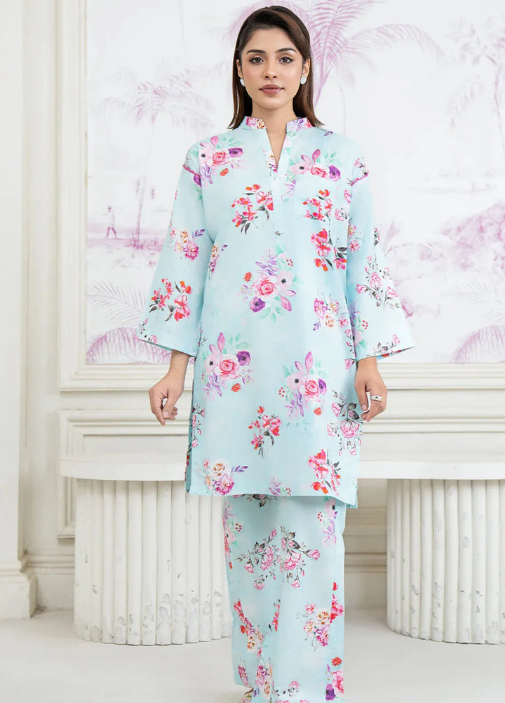 Botanical Bloom by Meerak Pret Printed Lawn 2 Piece Suit Poise