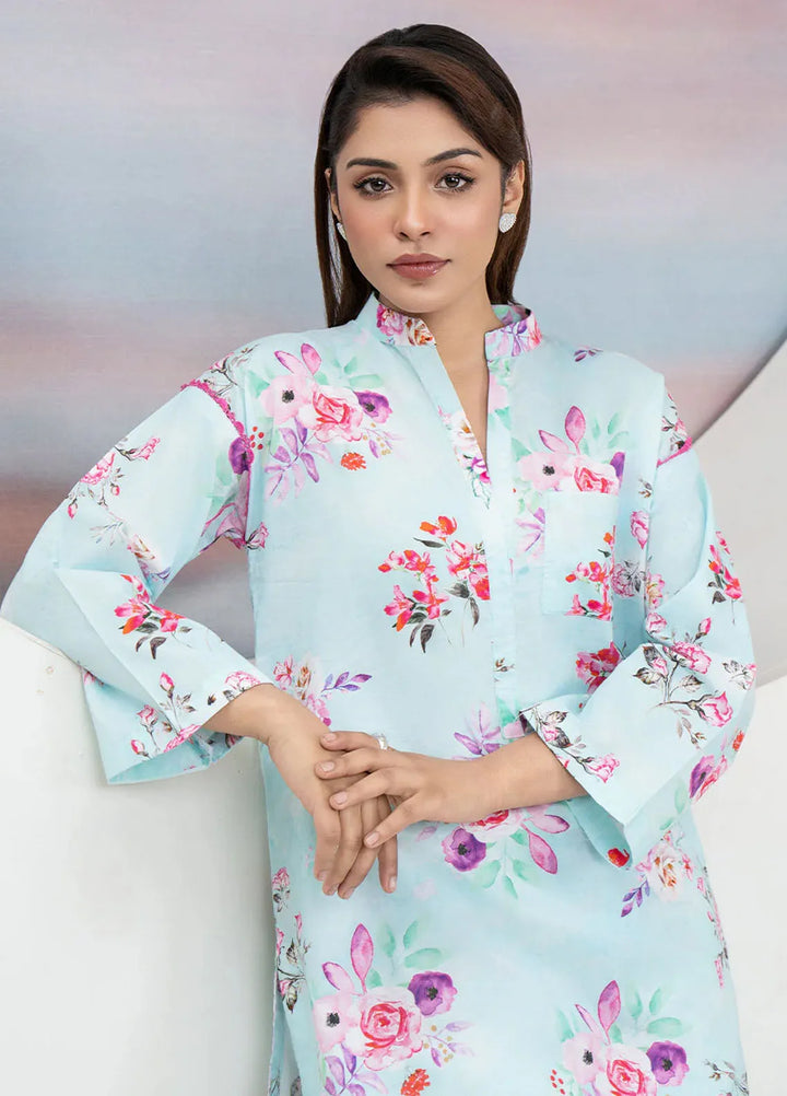 Botanical Bloom by Meerak Pret Printed Lawn 2 Piece Suit Poise