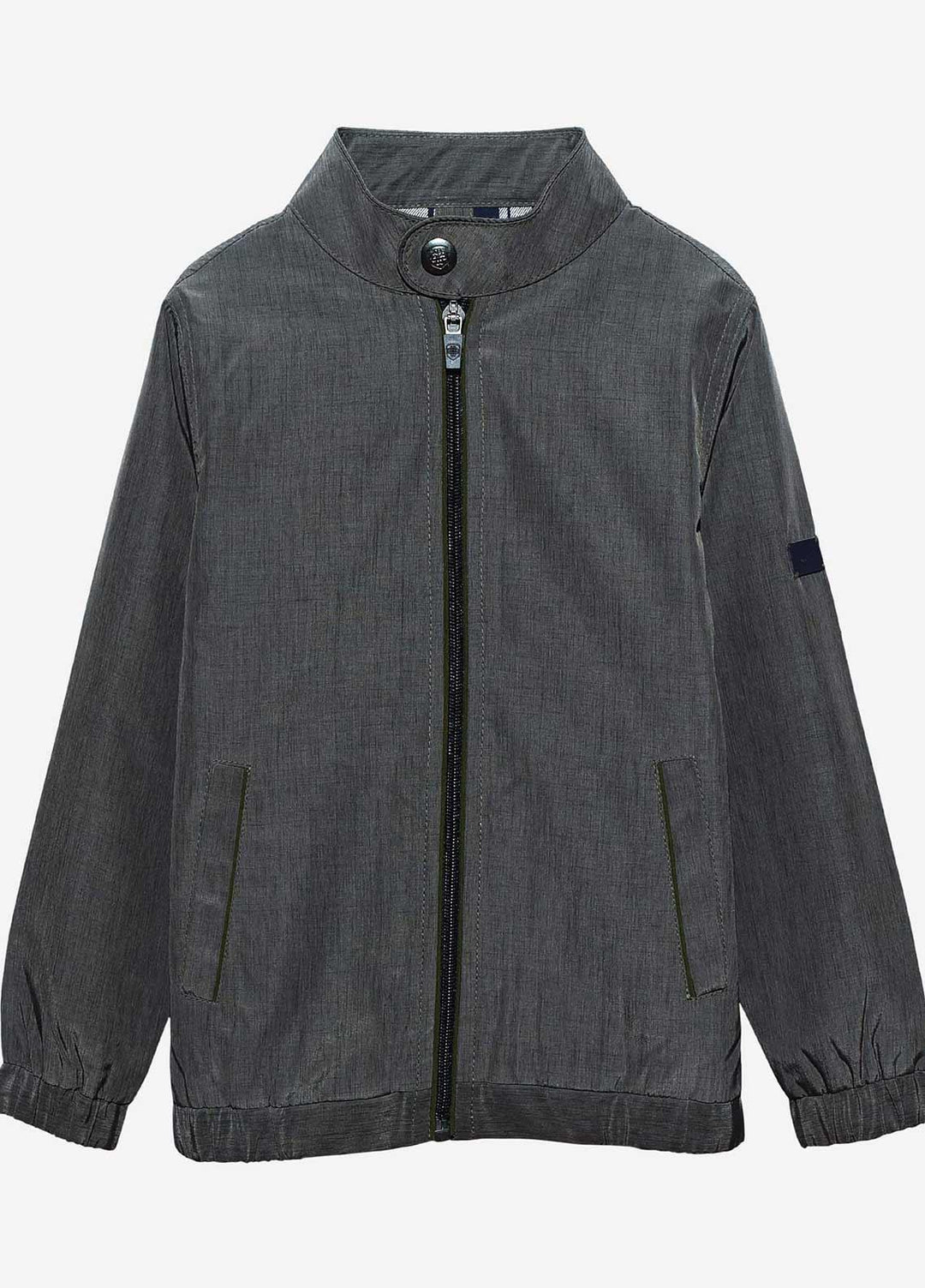 Brumano Polyester Casual Jackets for Boys - BM20JJ Olive Light Weight Jacket-Junior