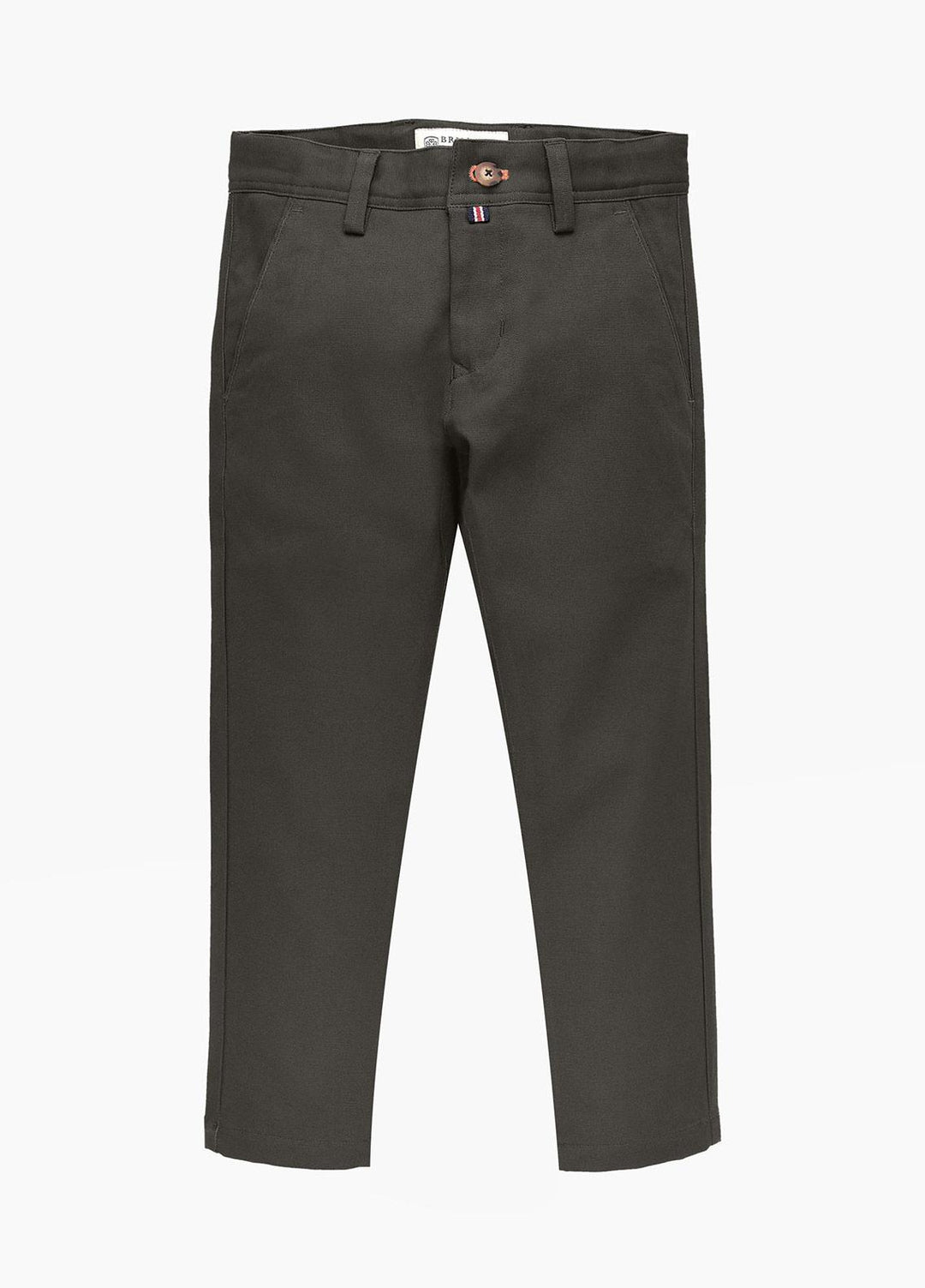 Brumano Cotton Casual Boys Trousers - Blue BM20JP Brown Structured Casual Trouser - Junior