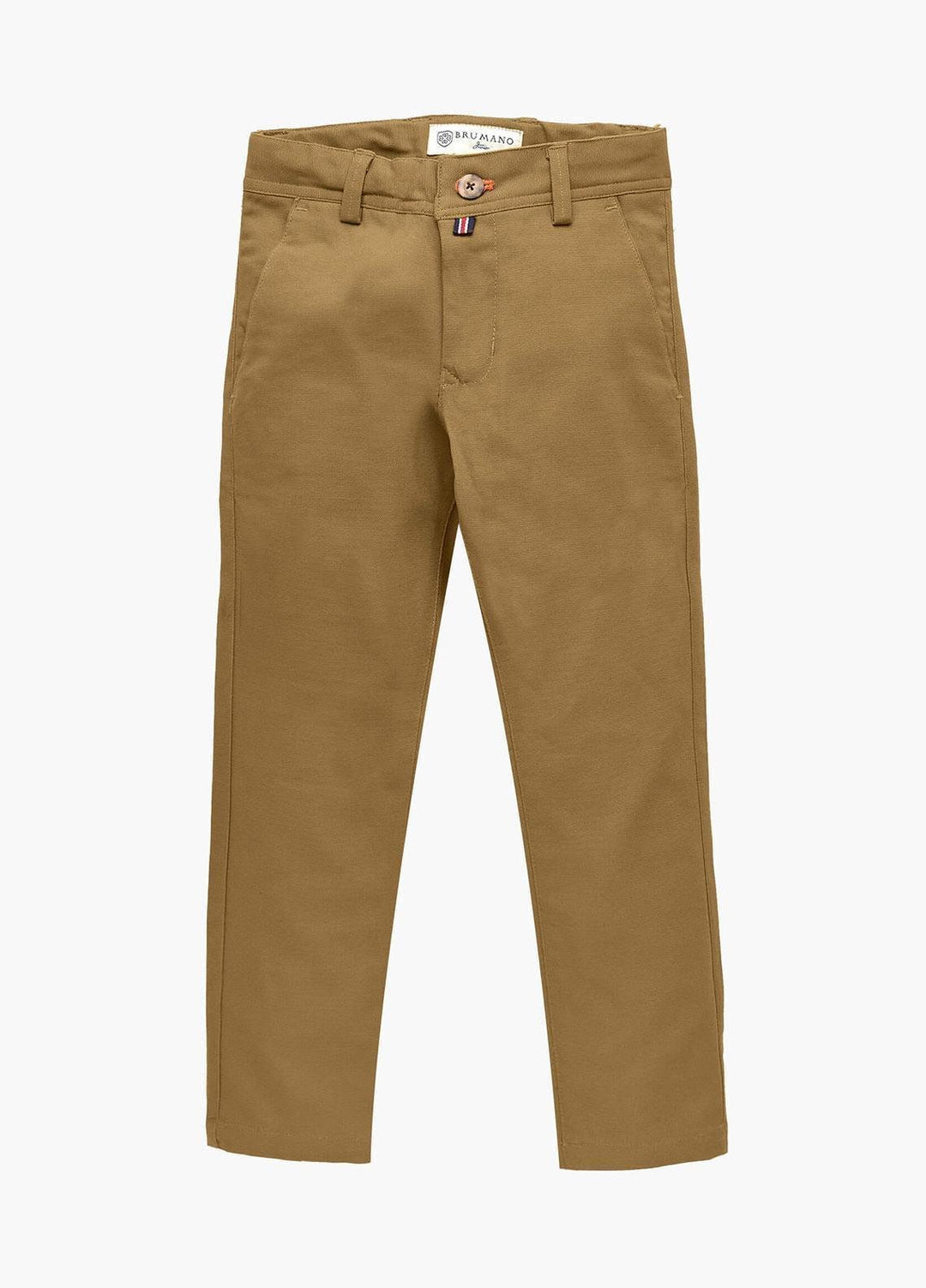 Brumano Cotton Casual Trousers for Boys - Blue BM20JP Khaki Casual Trouser-Junior