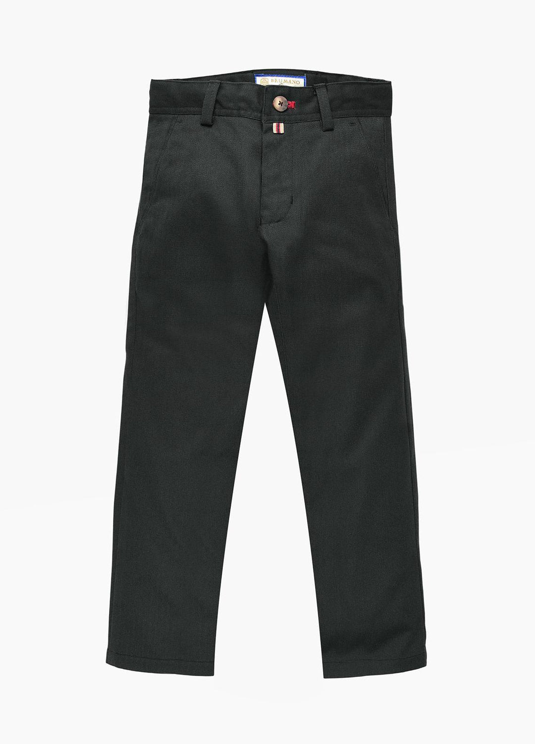 Brumano Cotton Casual Boys Trousers - Blue BM20JP Olive Green Casual Trouser - Junior