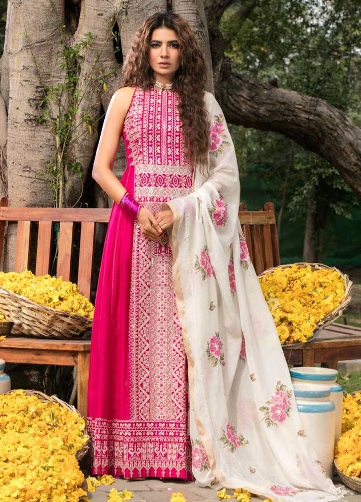 Bulbul By Saira Rizwan Embroidered Dobby Suits Unstitched 3 Piece SR22B SR-08 MORNI - Summer Collection