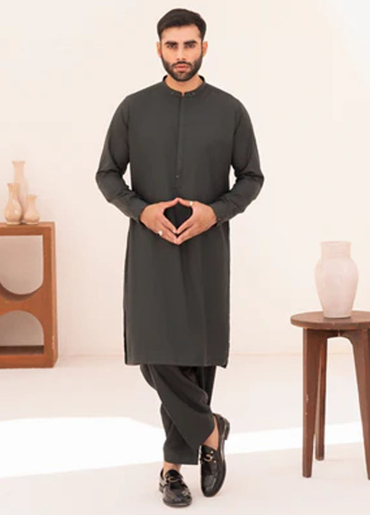 Buraq Pret Plain Wash N Wear Kurta Shalwar Meherban
