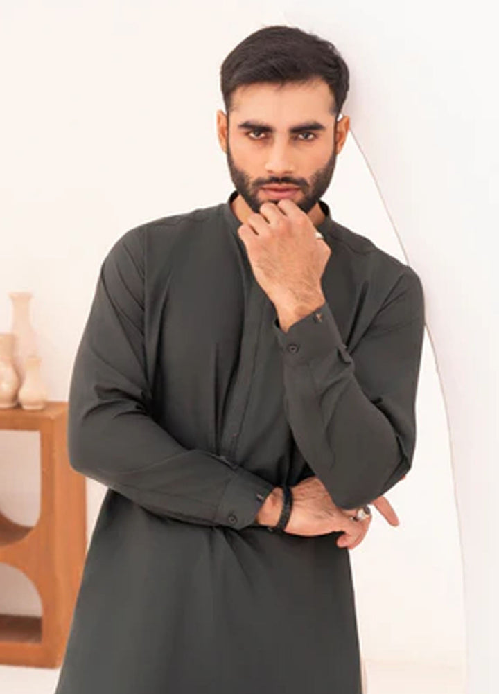 Buraq Pret Plain Wash N Wear Kurta Shalwar Meherban