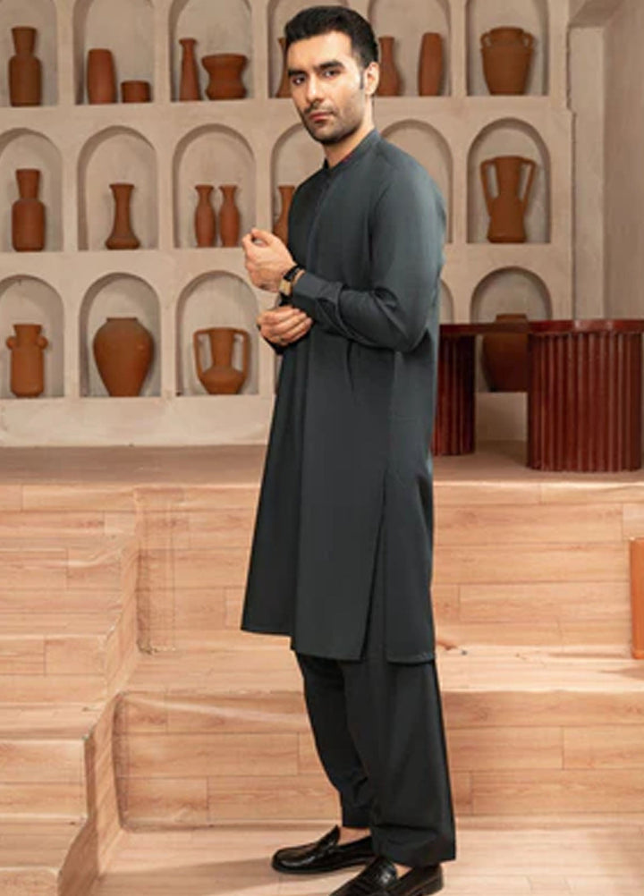Buraq Pret Plain Wash N Wear Kurta Shalwar Sultan-e-Misaq