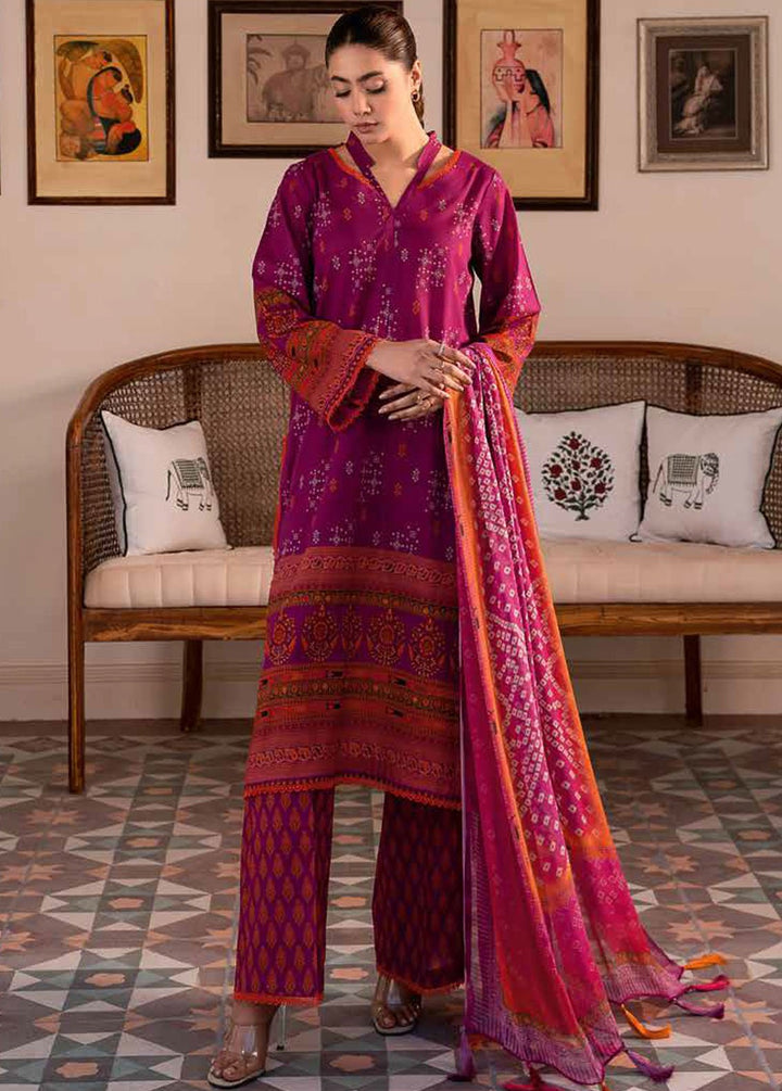 C-Prints By Charizma Printed Lawn Suits Unstitched 3 Piece CRZ24CP-3 CP4 22 - Summer Collection