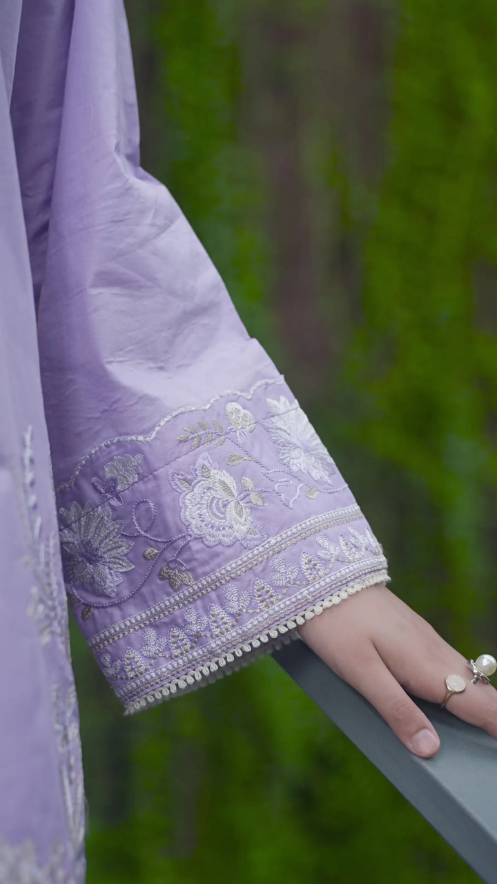 Solid Story by Panache Pret Solids Lawn 3 Piece Solene