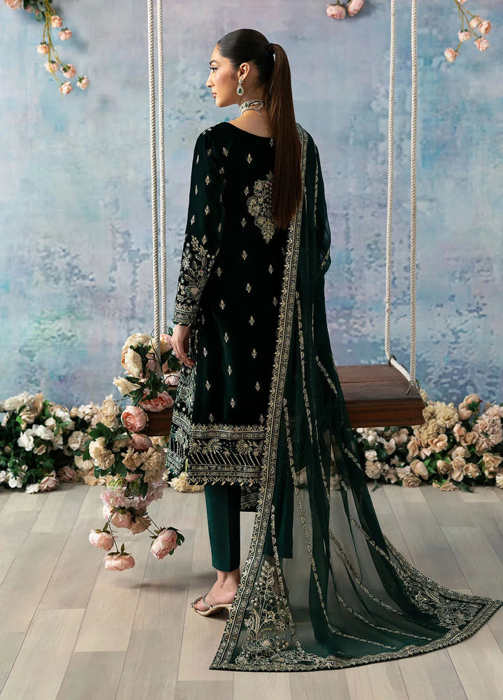Celeste by Gulaal Embroidered Velvet Suit Unstitched 3 Piece GL-UV-24-04 Eden - Formal Collection