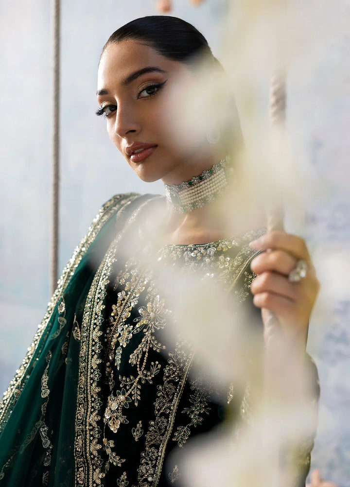 Celeste by Gulaal Embroidered Velvet Suit Unstitched 3 Piece GL-UV-24-04 Eden - Formal Collection