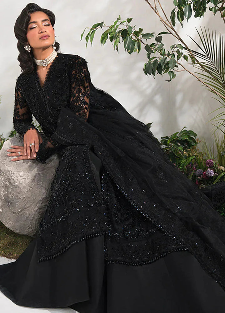 Celeste by Saffron Embroidered Net Suits Unstitched 3 Piece SFR24C Arsia - Festive Collection