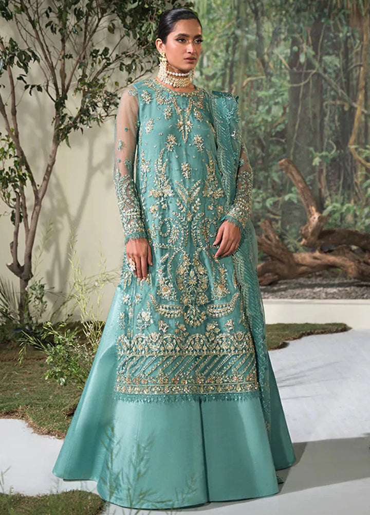 Celeste by Saffron Embroidered Net Suits Unstitched 3 Piece SFR24C Daria - Festive Collection