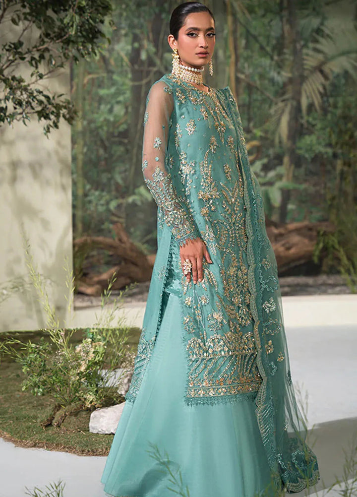 Celeste by Saffron Embroidered Net Suits Unstitched 3 Piece SFR24C Daria - Festive Collection
