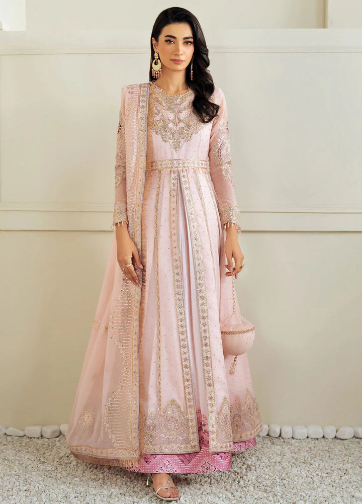 Celine by Alizeh Fashion Embroidered Chiffon Suit Unstitched 3 Piece AFB25C D-06 Izna - Formals Collection